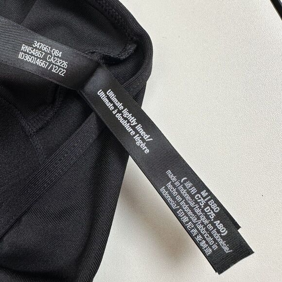 Victoria Secret Pink Active Ultimate Lightly Lined Bra Spaghetti Strap Womens M - Picture 5 of 6